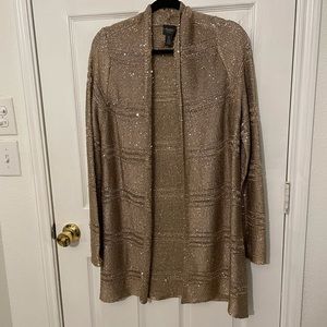 Chicos semi long jacket golden
